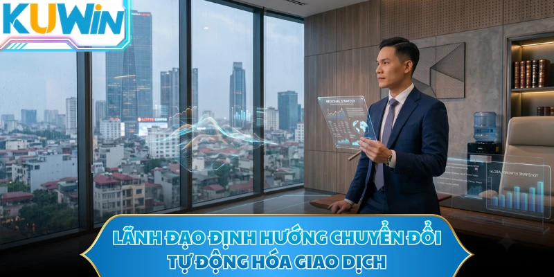 Lãnh đạo định hướng chuyển đổi tự động hóa giao dịch
