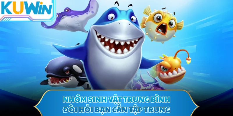 Nhóm sinh vật trung bình đòi hỏi bạn cần tập trung